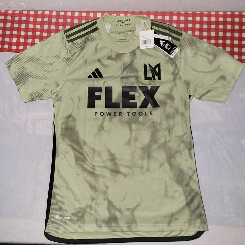 Adidas Light Green Soccer Jersey